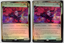 2x Judith, Carnage Connoisseur (Showcase) - MKM- FOIL - EN - R 0363 - Image 1