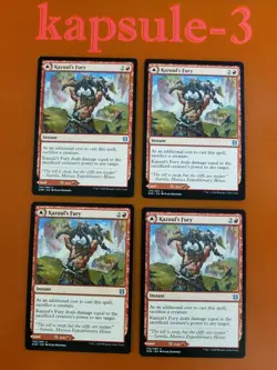 4x Kazuul's Fury // Kazuul's Cliffs | Zendikar Rising | MTG Magic Cards - Image 1
