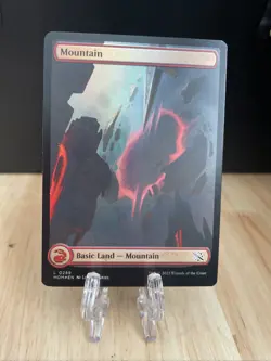 MTG Mountain #0289 FOIL March of the Machine Land MOM NM/M - Image 1