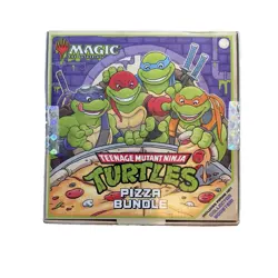 Teenage Mutant Ninja Turtles Magic The Gathering Pizza Bundle New/Sealed - Image 1