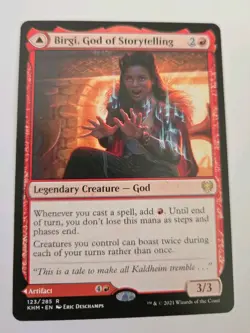 Birgi, God of Storytelling Kaldheim Regular MTG - Image 1