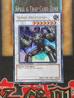 Yugioh Scrap Archfiend DREV-ENSP1 Ultra Rare Limited Edition NM - Image 1