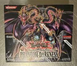 Yugioh Phantom Darkness Booster Box Unlimited Factory Sealed - Image 1