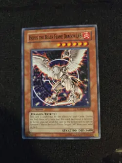 Horus the Black Flame Dragon LV6 - SDRL-EN012 - Common - 1st Edition LP Yugioh - Image 1