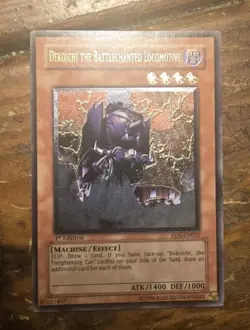 Yu-Gi-Oh! Dekoichi the Battlechanted Locomotive Ultra Rare RDS-EN032 1st Edition - Image 1