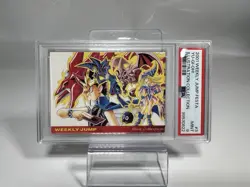 2001 WEEKLY JUMP FESTA ILLUSTRATION COLLECTION #3 YU-GI-OH! PSA 9 Mint - Image 1