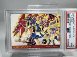 2001 WEEKLY JUMP FESTA ILLUSTRATION COLLECTION #3 YU-GI-OH! PSA 9 Mint - Image 2
