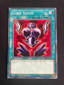 Yu-Gi-Oh! TCG Cyber Shield SS02 NM 1st Edition Common - Image 1