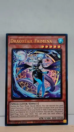 Dracotail Faimena 1st Edition [NM] - Yu-Gi-Oh! RA05 [Ultra Rare] - Image 1