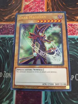 Yugioh Dark Magician YUCB-EN001 Ultra Rare Limited Near Mint - Image 1