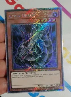 CYBER DRAGO • (Cyber Dragon) • Segreta Platino • RA03 IT155 1Ed • Yu-Gi-Oh NUOVA - Image 1
