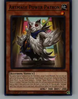 Artmage Power Patron DUAD-EN012 Common Duelist's Advance Yu-Gi-Oh 1st Edition NM - Image 1