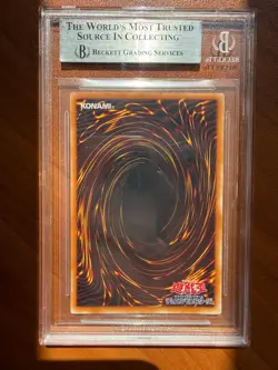 2002 YU-GI-OH! JPN CHAMP OF BLACK MAGIC ULTIMATE RARE #051 DARK PALADIN BGS 9 - Image 2