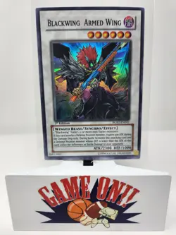 YuGiOh Blackwing Armed Wing RGBT-EN041 1st Edition Super Rare NM - Image 1