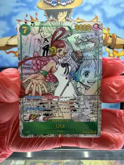 One Piece TCG EB-03 Heroines Edition - Uta EB03-061 SEC (English) Manga Alt Art - Image 1