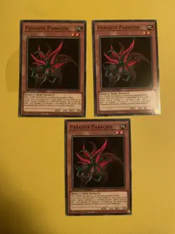 3x Parasite Paracide #SBC1-END02 Yugioh Near Mint or Better - Image 1
