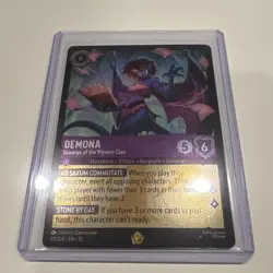 Disney Lorcana Demona Character Card lot 55/204 English 2024 1x Foil 1x Regular - Image 2