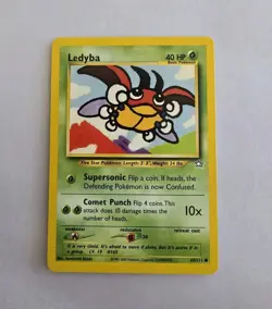 Ledyba 63/111 Pokemon Neo Genesis Unlimited Non Holo Pokemon Card NM - Image 1