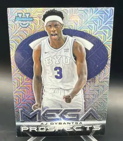 2025-26 AJ Dybantsa Bowman Chrome Mega Prospects Mojo Refractor #MP-1 BYU - Image 2