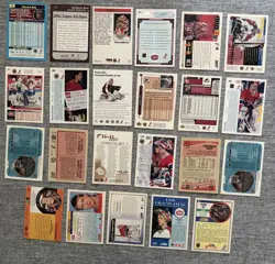Patrick Roy Hockey Card Lot Of 23 Cards - Various Years And Brands - Image 2