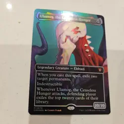 1x Ulamog, the Ceaseless Hunger ~~ Borderless - Foil NM-Mint, English Commander - Image 1
