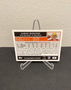 Topps 2005 Football 50th Anniversary Aaron Rodgers RC #431 Packers/Steelers - Image 2