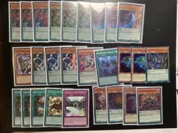 Yugioh D/D/D Deck Core 27+16 Cards Starlight D/D/D/D Dimensional King Arc Crisis - Image 1