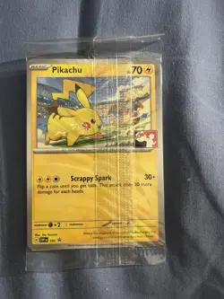 SEALED Pikachu SVP101 Black Star SV Promo Play League Pokemon Card TCG Mint - Image 1