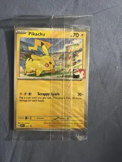 SEALED Pikachu SVP101 Black Star SV Promo Play League Pokemon Card TCG Mint - Image 3