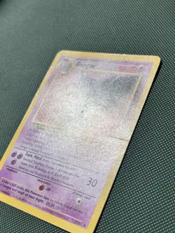Pokemon TCG Gengar 20/62 Fossil Non-Holo LP - Image 2