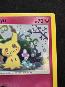Mimikyu SM163 Sun & Moon Holo Rare Black Star Promo Pokemon TCG Card 2019 LP - Image 3