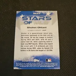 Topps 2026 Stars of MLB Insert Shohei Ohtani Dodgers SMLB-9 Baseball Card - Image 2