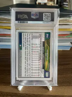 2008 Topps - Ichiro Suzuki #320 Gold Border /2008, PSA 10: Pop 13!🔥 - Image 2