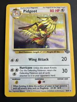 Pidgeot 8/64 - Pokemon Jungle Set - Near Mint - Image 1