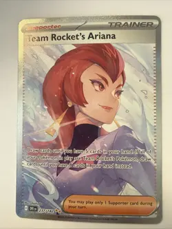 Team Rocket's Ariana #237/182 2025 Pokemon S&V Destined Rivals- NM - Image 1
