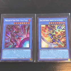 Yu-Gi-Oh! Chaos Origins Black Luster Soldier & Magician of Dark Chaos - Image 1