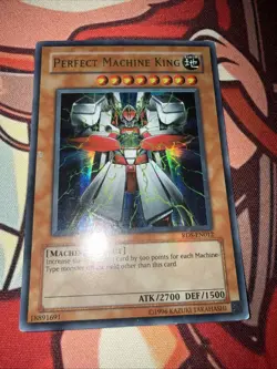 YUGIOH PERFECT MACHINE KING RDS-EN012 ULTRA UNLIMITED ED LP - Image 1