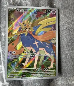 Pokemon TCG Zacian Me02: Phantasmal Flames Holo 100/094 English - Image 1