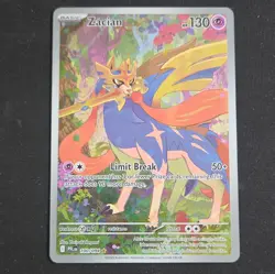 The Pokemon Company Zacian 100/094 Me02: Phantasmal Flames Illus Rare Holo Eng - Image 1