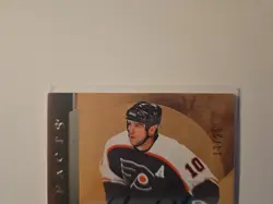 Dual 2 Color Jersey Auto #'d /25 - John Leclair. Flyers Legend NHL Artifacts - Image 4