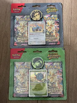 2x Pokemon TCG Ascended Heroes 2 Pack Blister (Erika’s Tangela & Larry’s Komala) - Image 1