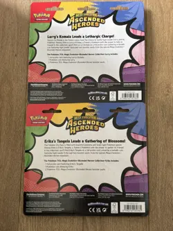 2x Pokemon TCG Ascended Heroes 2 Pack Blister (Erika’s Tangela & Larry’s Komala) - Image 2