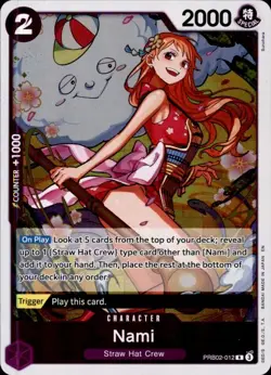 Premium Booster -The Best- Vol. 2 #PRB02-012 Nami FOIL - Image 1