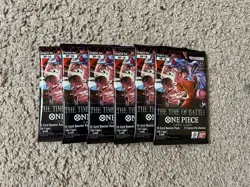One Piece TCG OP-16 6x The Time of Battle Booster Packs English SHIPS - Image 1