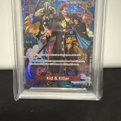 One Piece Kid & Killer Special Alternate Art OP14-EB04 EB01-003 PSA 10 Gem Mint - Image 3