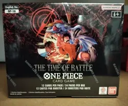 One Piece TCG SEALED BOOSTER BOX [OP-16] The Time of Battle - Image 1