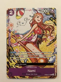 Nami (Welcome Pack 2026 Vol.1) PRB02-012 One Piece Promo Card 1 - Image 1