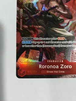 Roronoa Zoro SR Alt Art parallel St21-015 English color: Red - Image 4