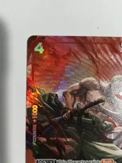 Roronoa Zoro SR Alt Art parallel St21-015 English color: Red - Image 5