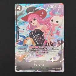One Piece TCG Perona OP10-092 AA Promo Premium Card Best Selection Vol. 4 - NM - Image 1